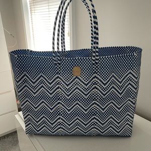 Joie Woven Tote Bag